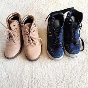 TODDLER GIRL mid season shoes bundle size 12